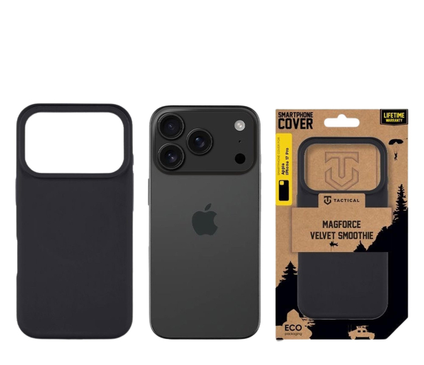 Tactical MagForce Velvet Smoothie Kryt pro Apple iPhone 17 Pro Asphal - 1514471 - zdjęcie 5